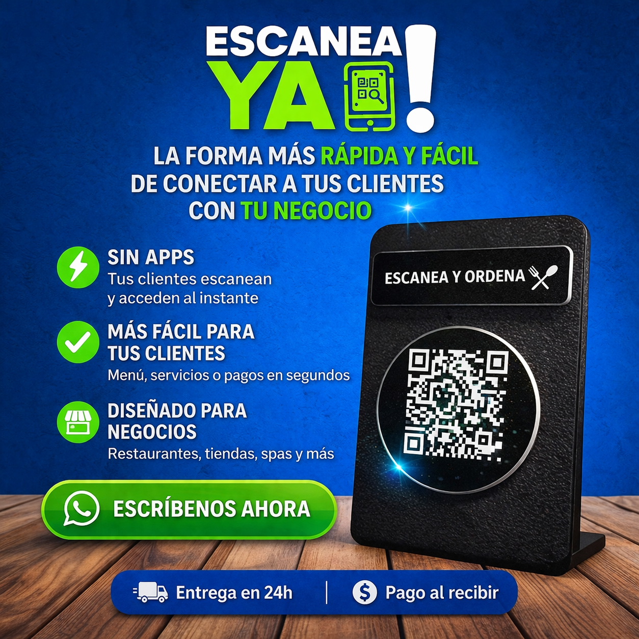 Stand QR escaneaya 2.0