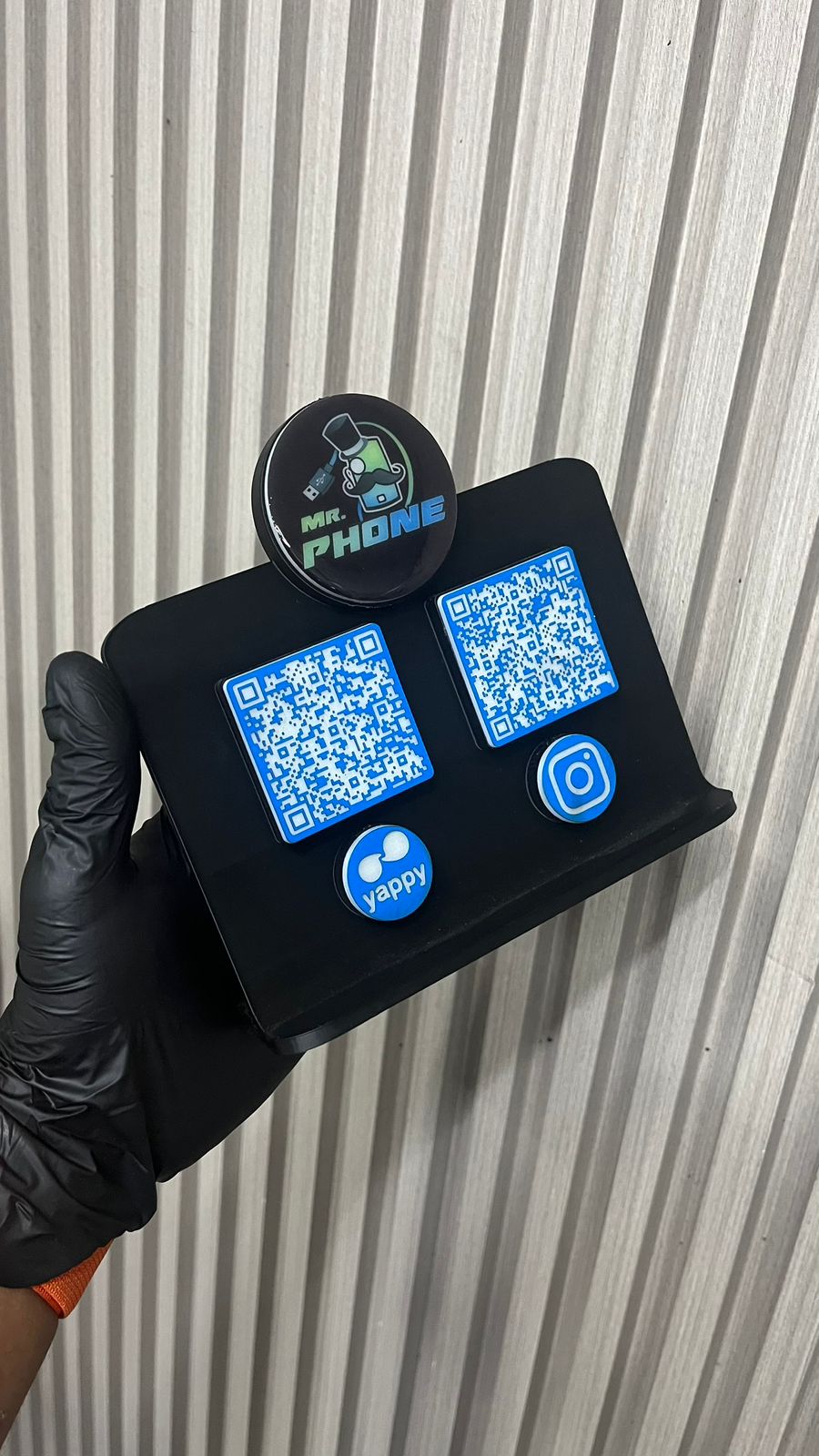 Stand EscaneaYa – QR  para pagos y redes 17 CM